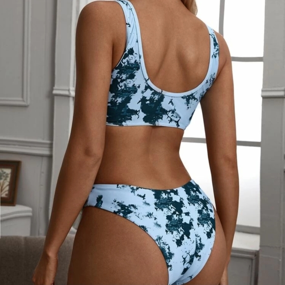 🍭Sexy marbled swimsuit 🍭 - Picture 2 of 5